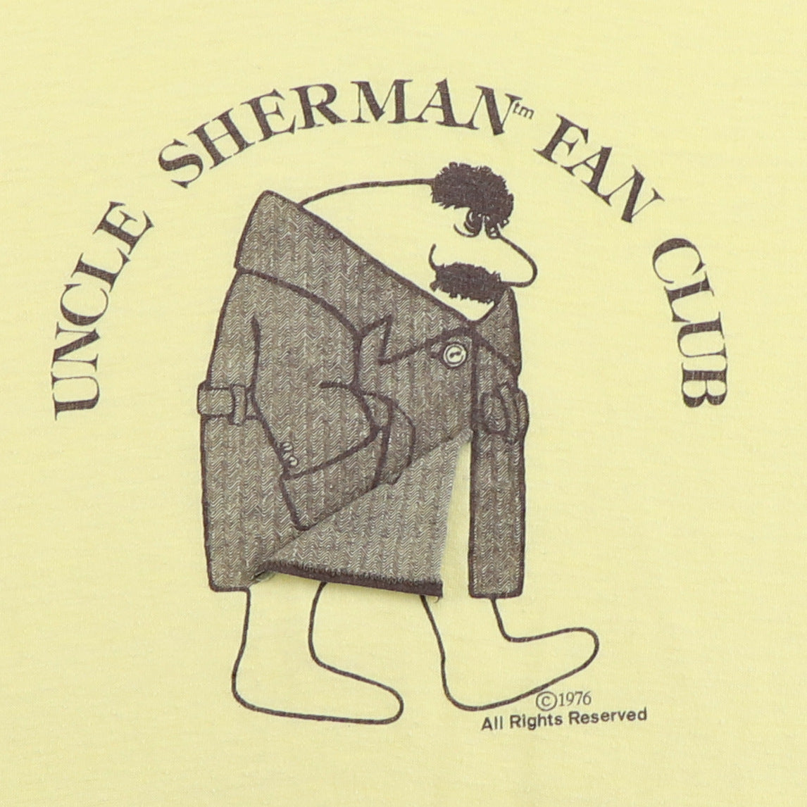 1976 Uncle Sherman Fan Club Shirt