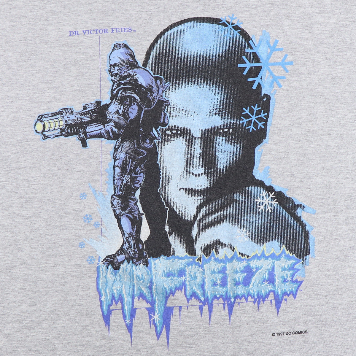 1997 Mr. Freeze Batman DC Comics Shirt