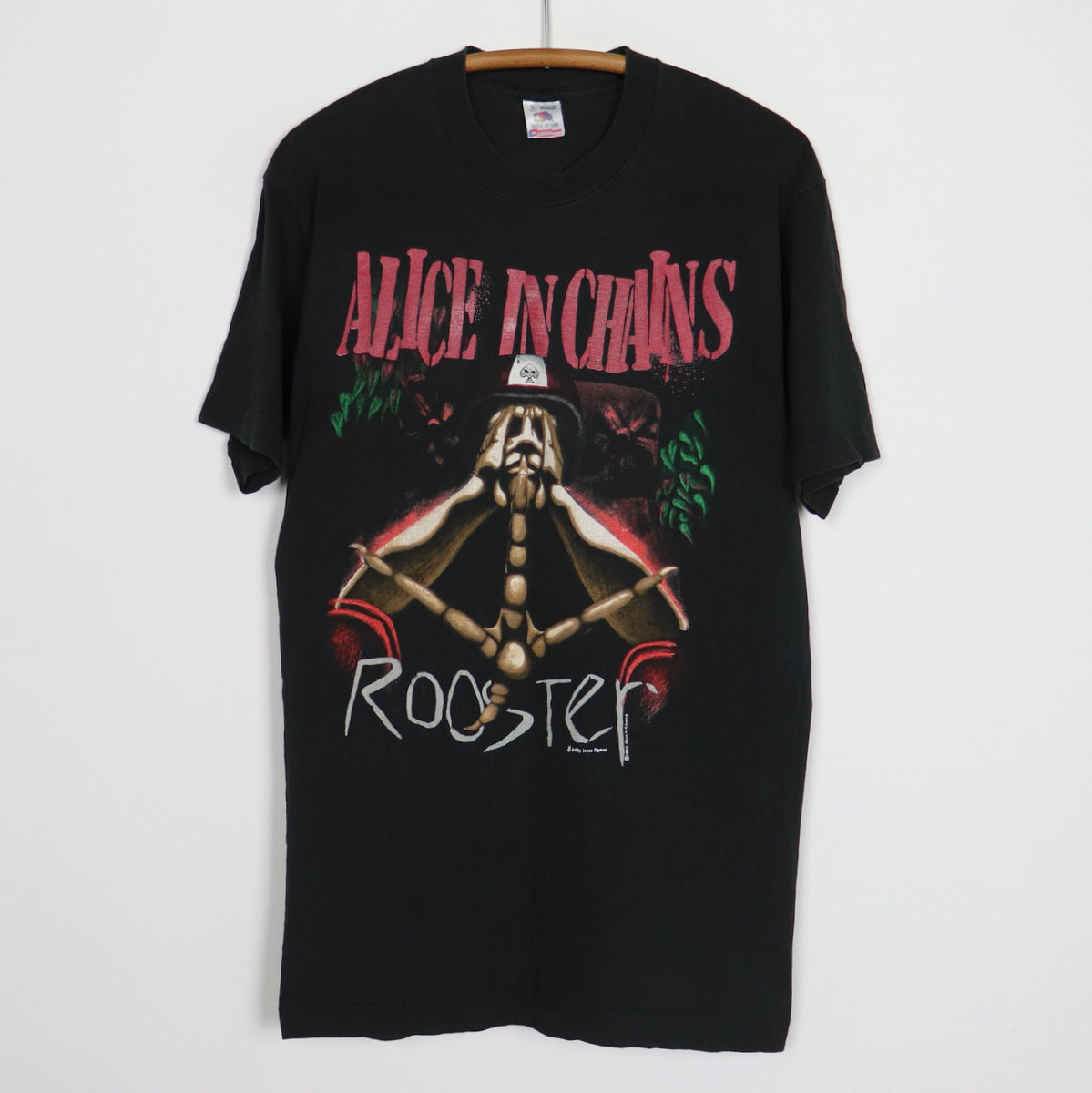 1993 Alice In Chains Rooster Shirt