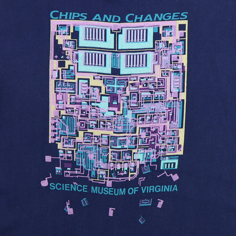 1980s Chips & Changes Science Museum Of Virginia Shirt