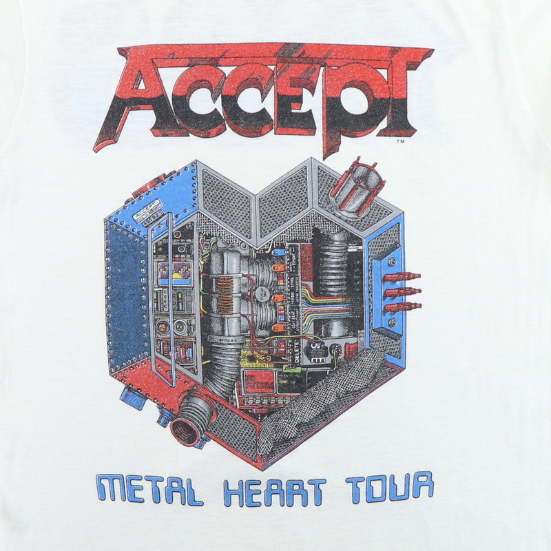 Accept Metal Heart Tee 2XL