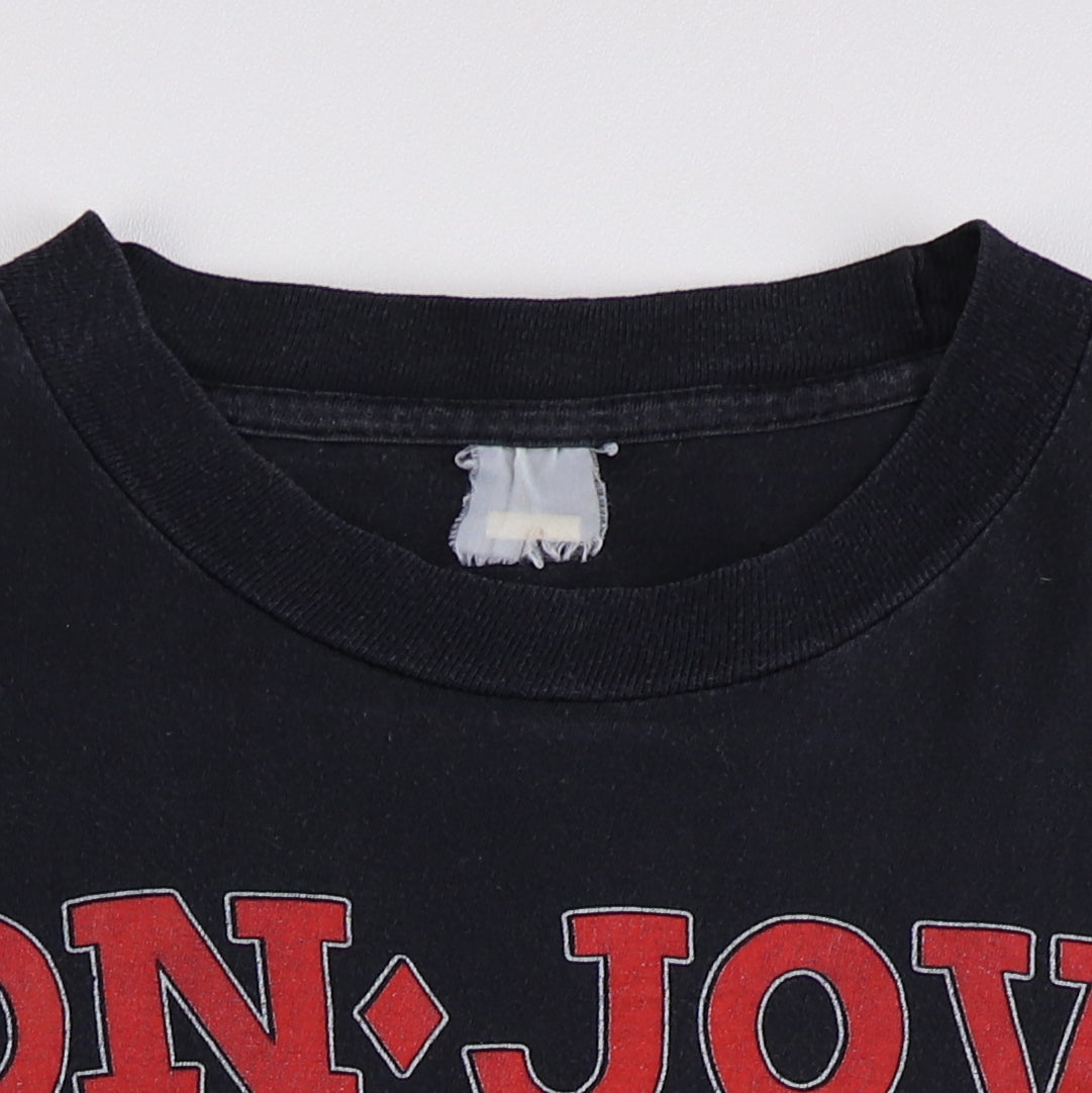 1989 Bon Jovi Sworn To Fun Milton Keynes Concert Shirt