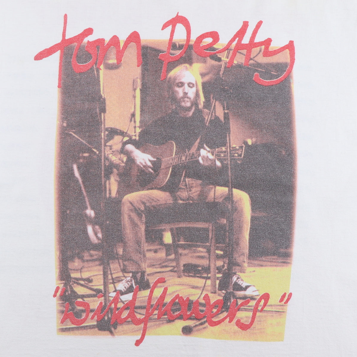 1995 Tom Petty Wildflowers World Tour Shirt