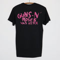 1989 Guns N Roses Was Here Shirt