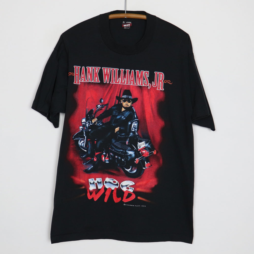 1994 Hank Williams Jr Hog Wild Tour Shirt