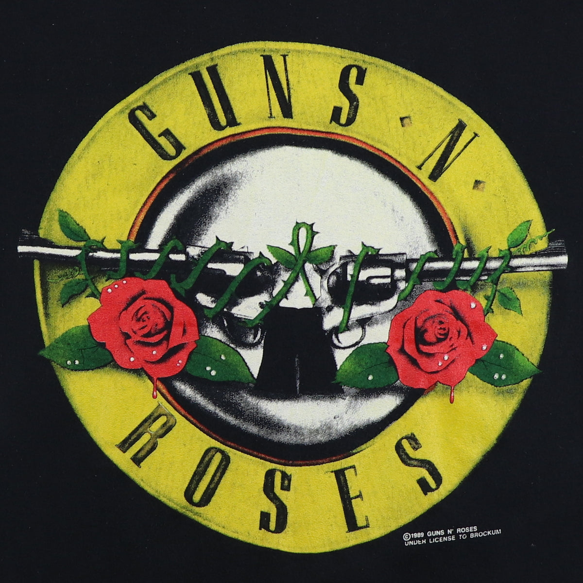 1989 Guns N Roses Was Here Shirt