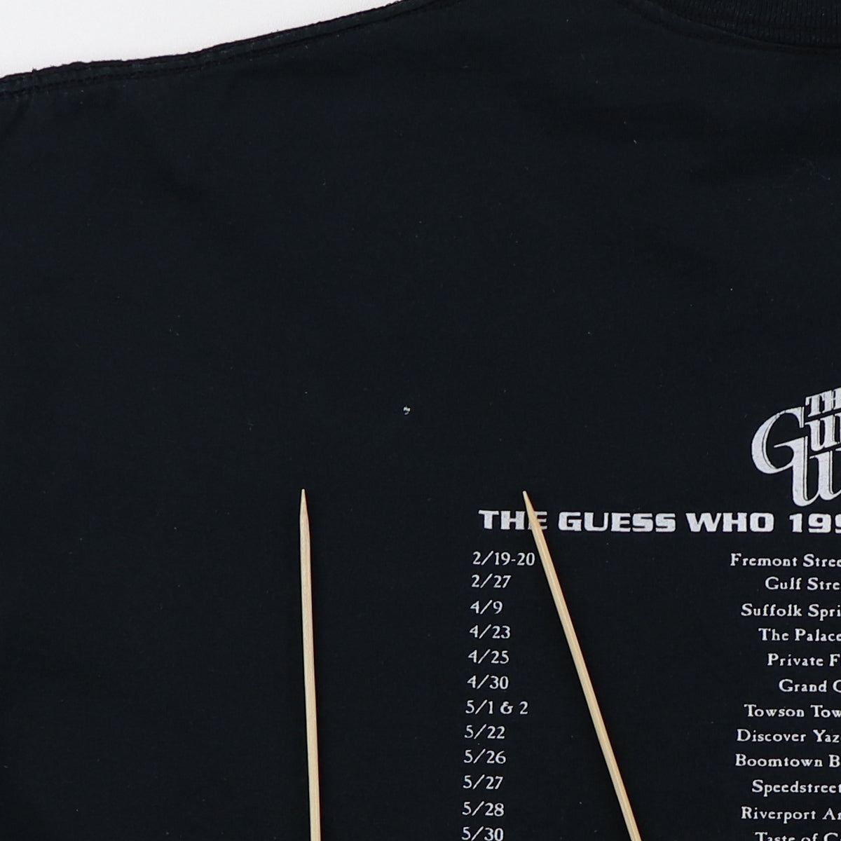 1999 The Guess Who Tour Shirt