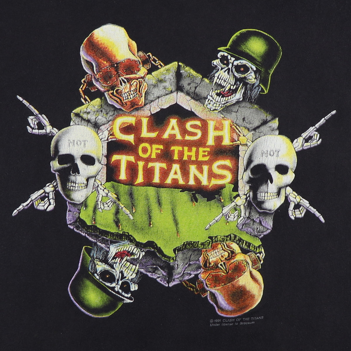 PROPPER1991年 CLASH of the TITANS Tシャツ　アメリカ製 L