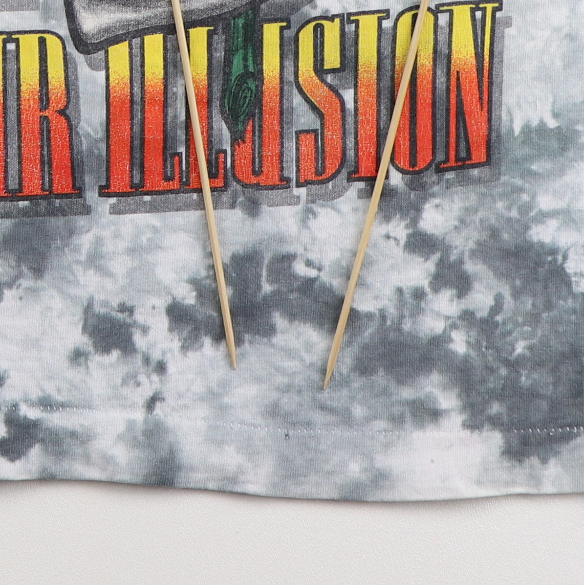 1990s Guns N Roses Liquid Blue Tie Dye Shirt