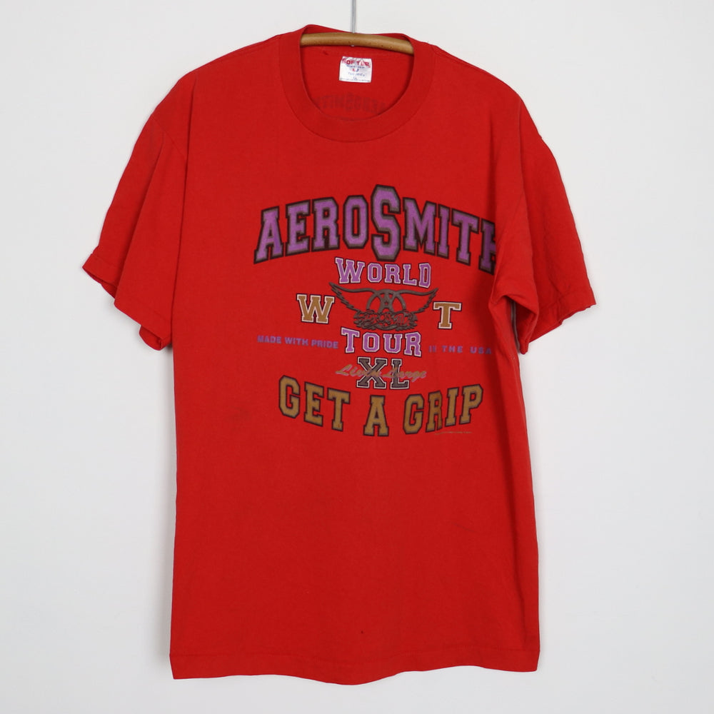 1993 Aerosmith Get A Grip World Tour Shirt