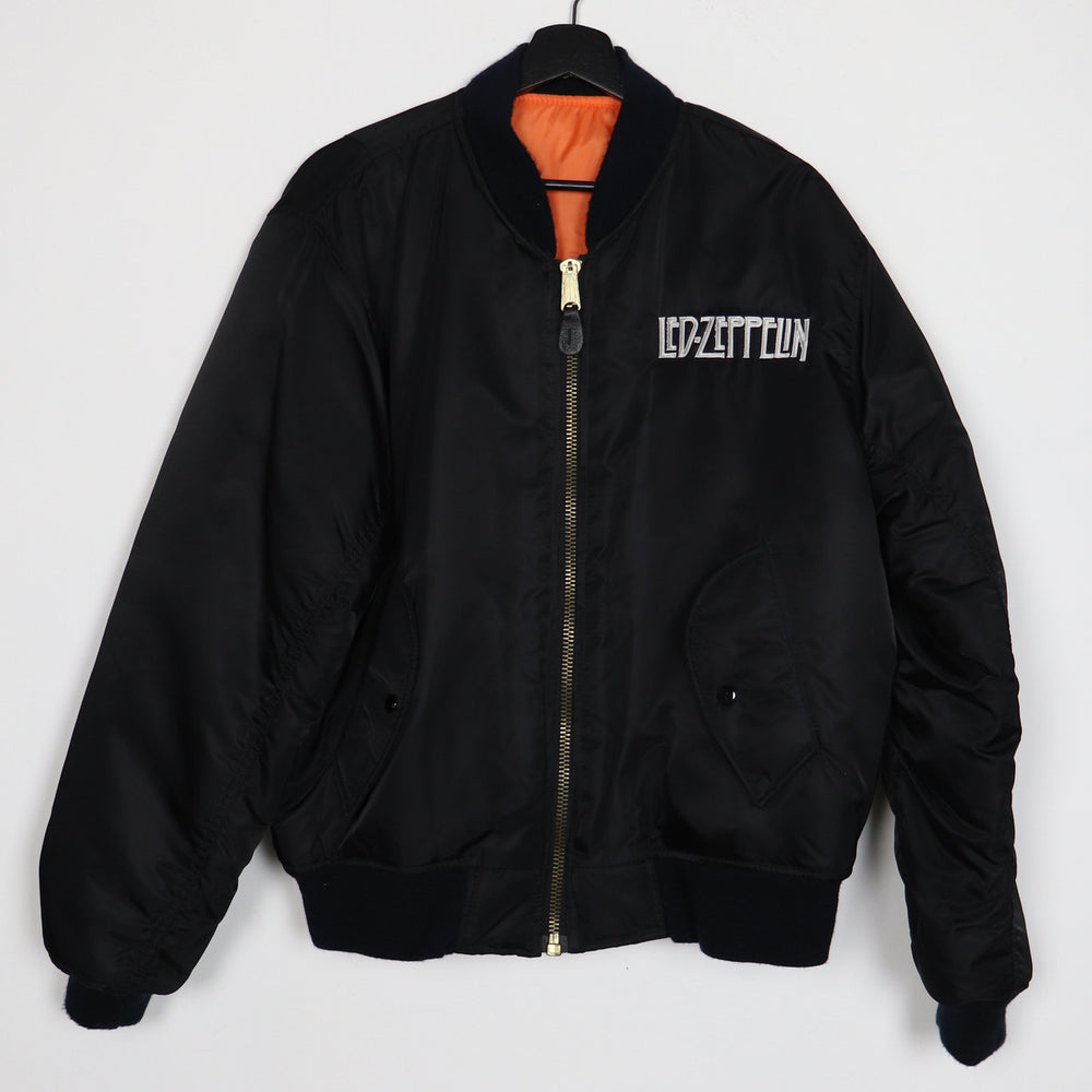 1980s Led Zeppelin ZOSO Bomber Jacket