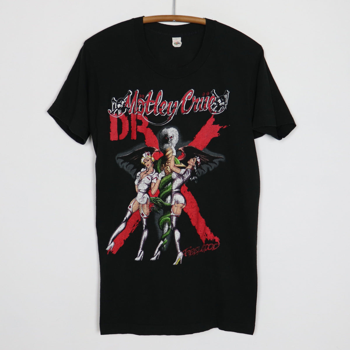 1989 Motley Crue Dr Feelgood Tour Shirt