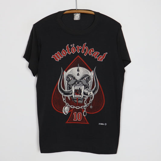 1985 Motorhead 10th Anniversary World Tour Shirt