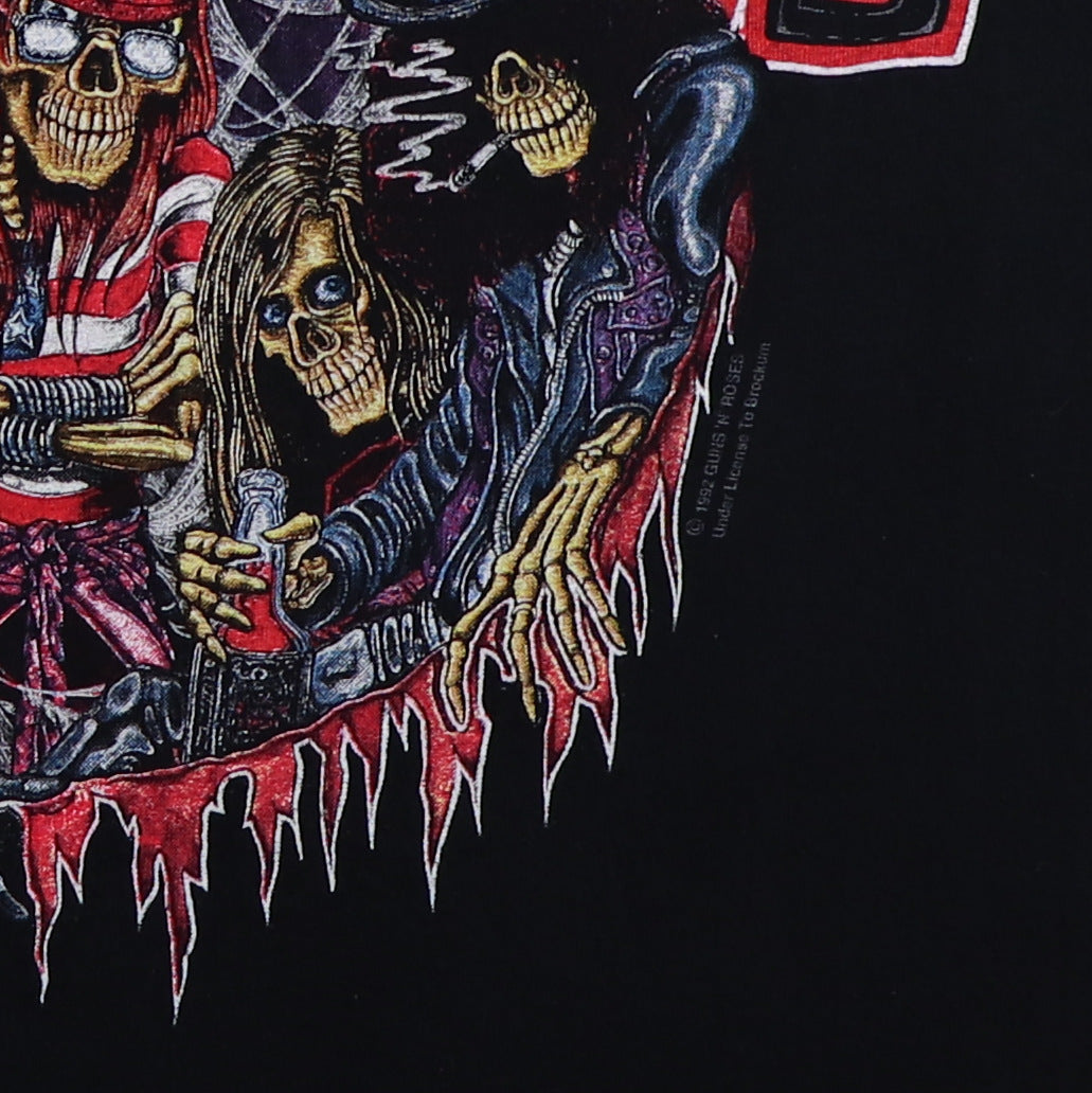 1991 Guns N Roses Use Your Illusion Tour Shirt