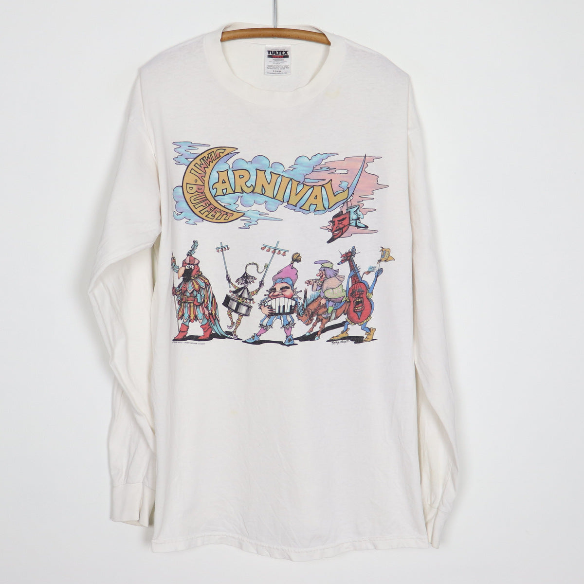 1998 Jimmy Buffett Carnival Tour Long Sleeve Shirt