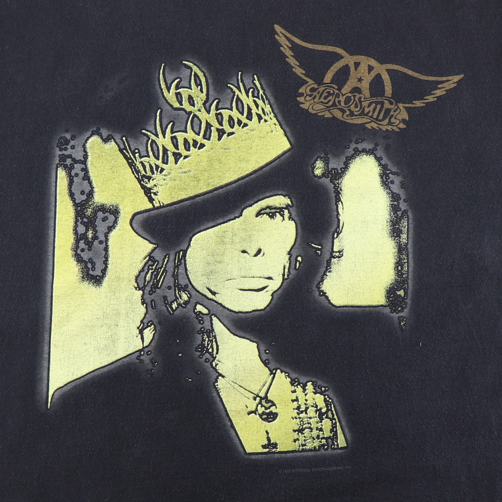 1997 Aerosmith Nine Lives Tour Shirt