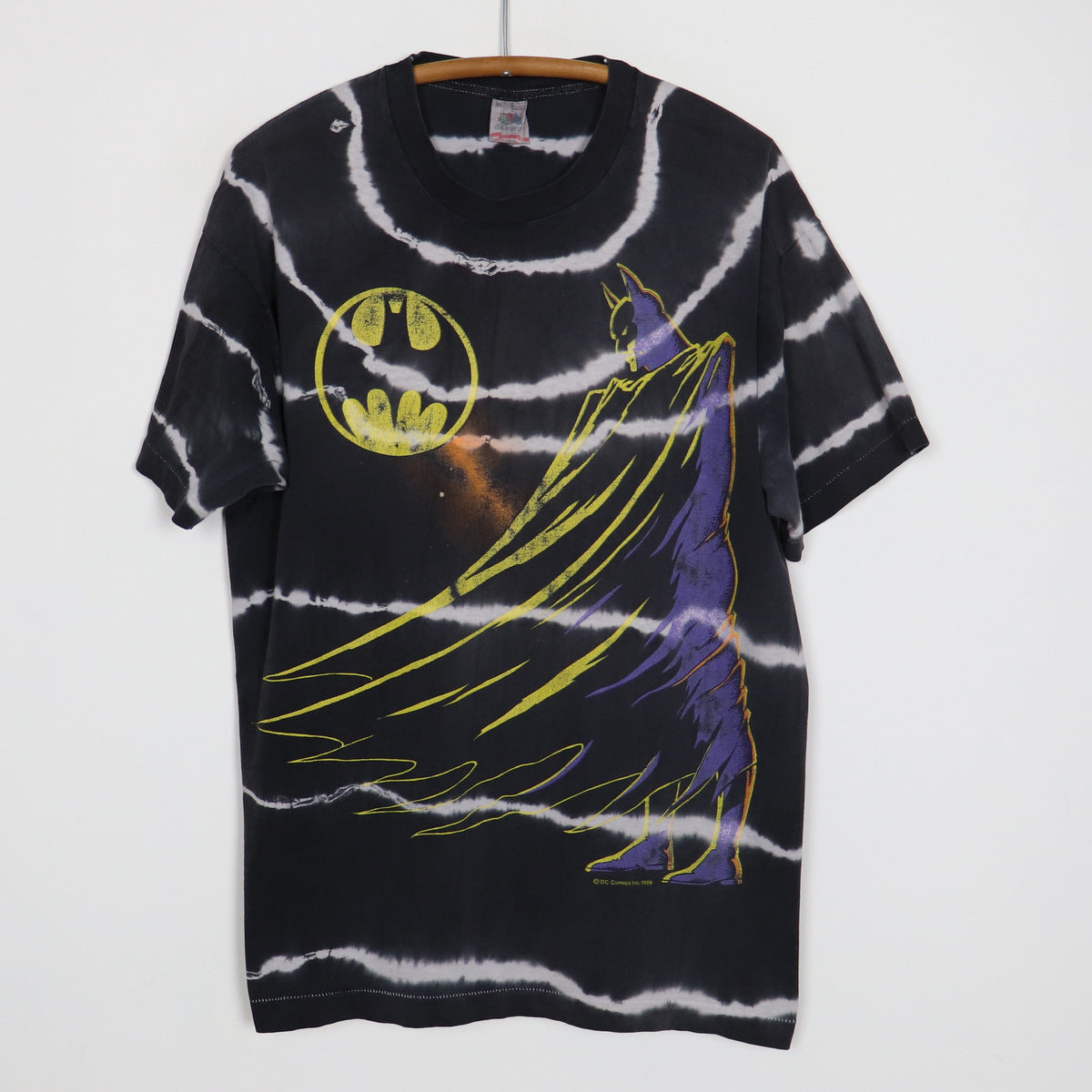 1989 Batman DC Comics Tie Dye Shirt