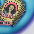 1991 Jerry Garcia Carlos Santana Las Vegas Air Brush Shirt