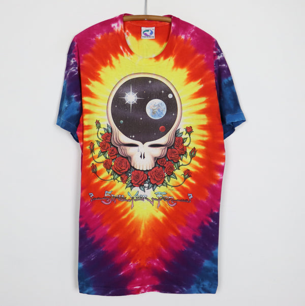 Grateful Dead Space Skull Short-Sleeve T-Shirt- Large