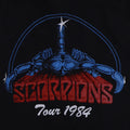 1984 Scorpions Love At First Sting Tour Shirt