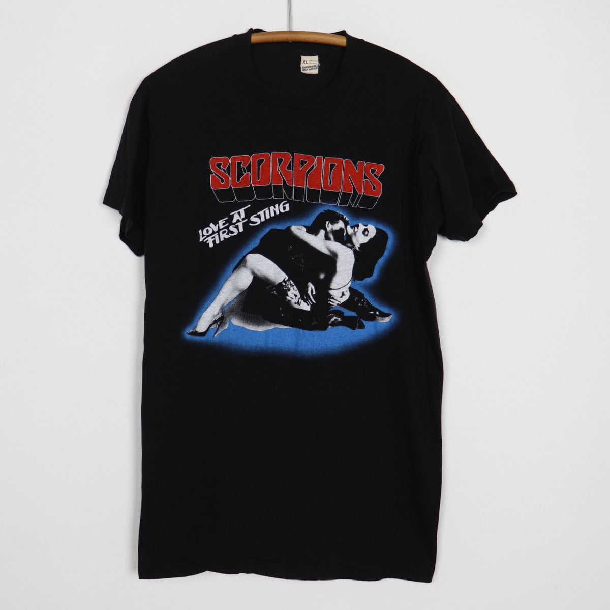 1984 Scorpions Love At First Sting Tour Shirt