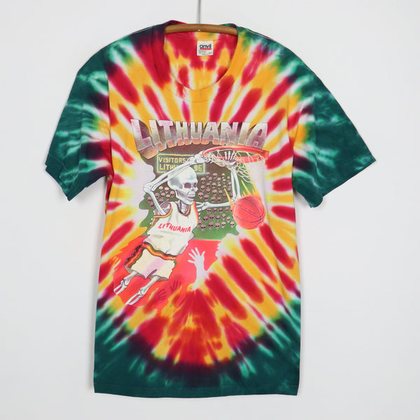 1992 Lithuania Bronze Medal Tie Dye Shirt