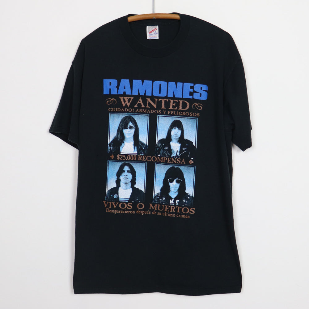 1996 Ramones Adios Amigos The Final Tour Shirt