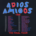 1996 Ramones Adios Amigos The Final Tour Shirt