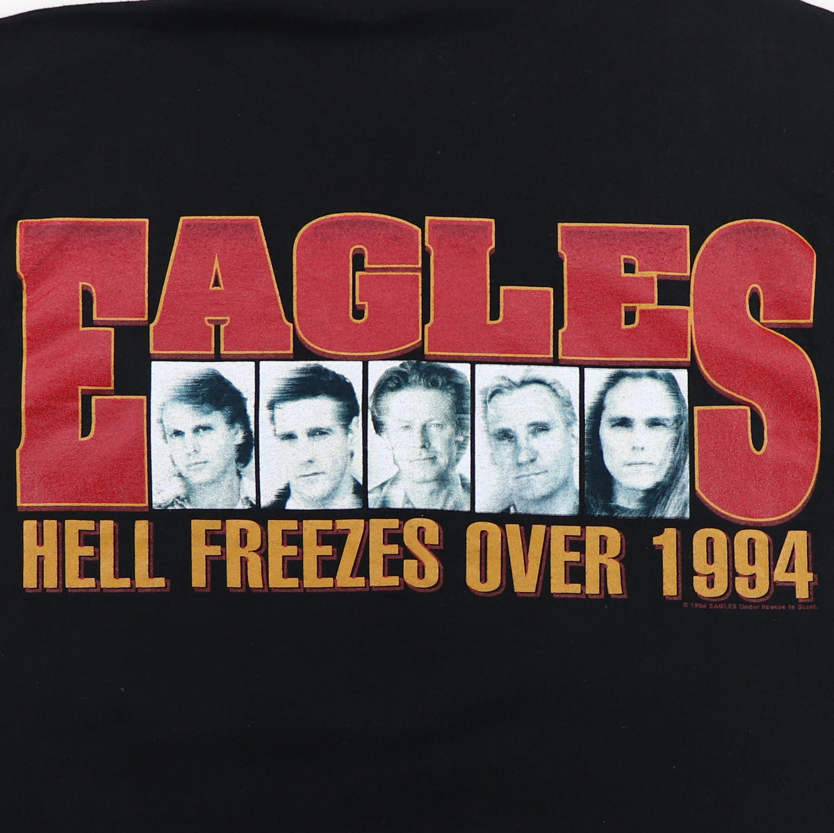 1994 Eagles Hell Freezes Over Tour Shirt