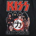 1988 Kiss Crazy Nights I Went Crazy With Kiss Shirt