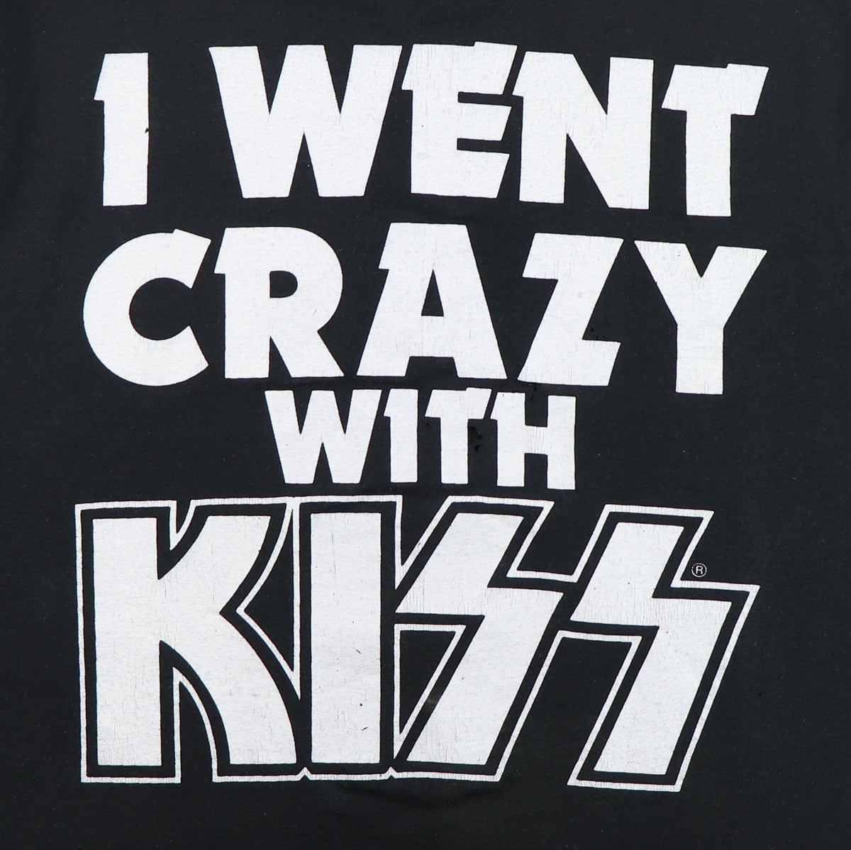 1988 Kiss Crazy Nights I Went Crazy With Kiss Shirt