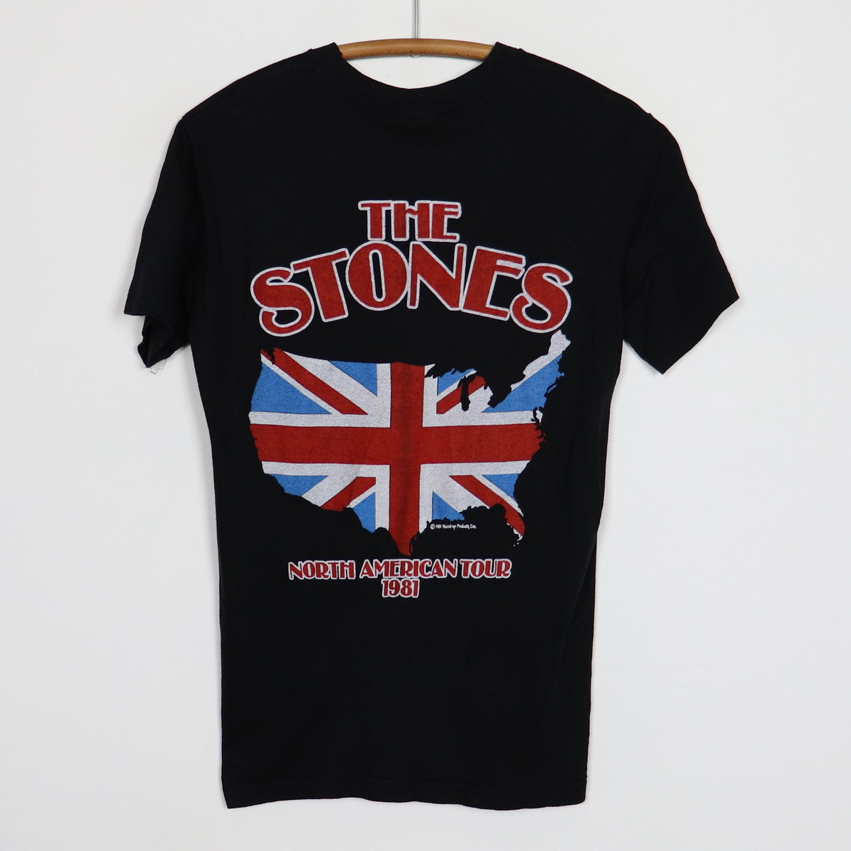 1981 Rolling Stones North American Tour Shirt