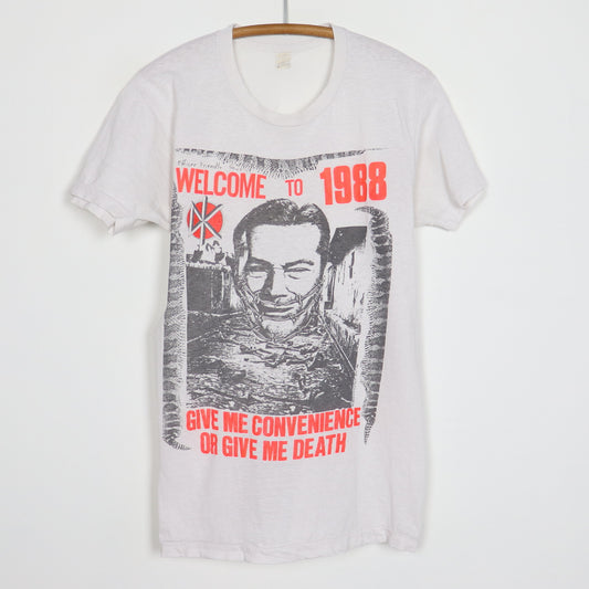 1988 Dead Kennedys Give Me Convenience Or Give Me Death Shirt