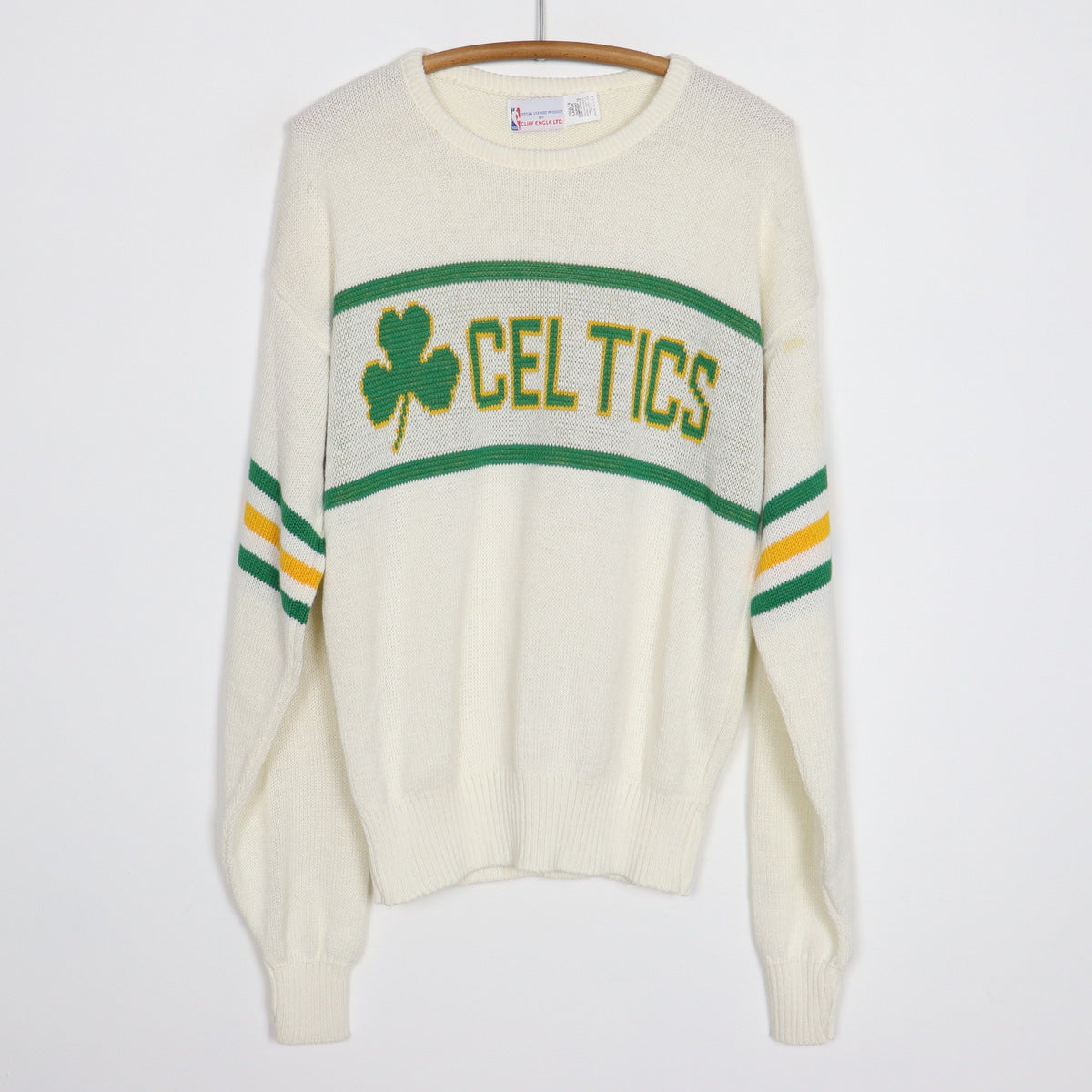 1980s Boston Celtics Cliff Engle Sweater