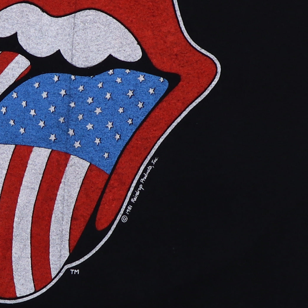 1981 Rolling Stones North American Tour Shirt