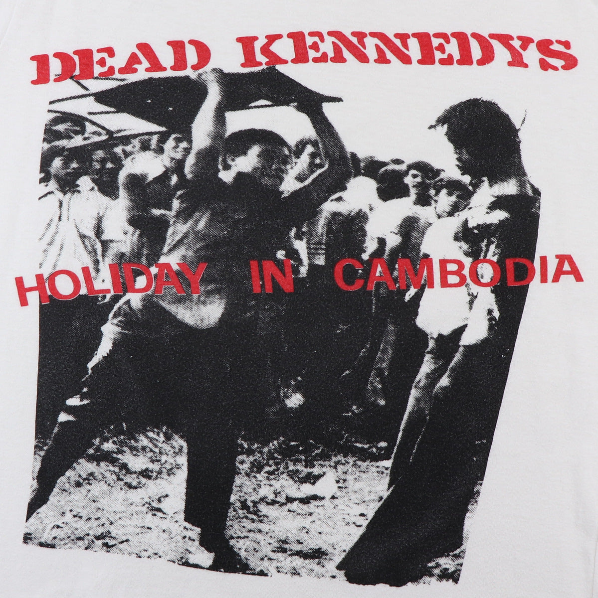 1980s Dead Kennedys Holiday In Cambodia Shirt
