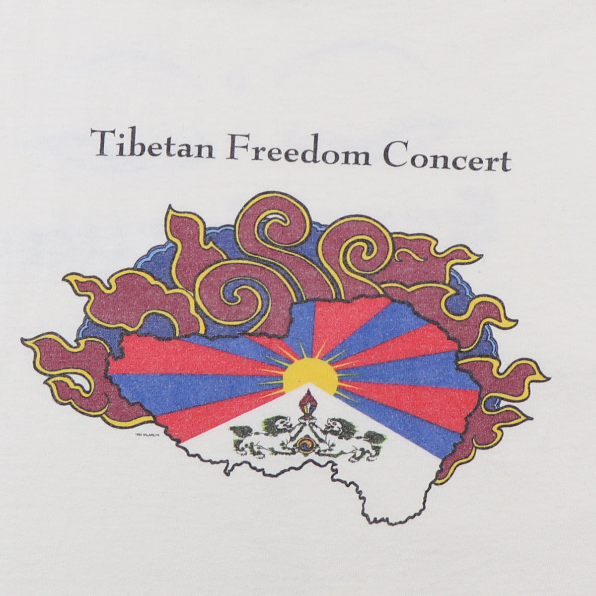 1996 Tibetan Freedom Concert Shirt