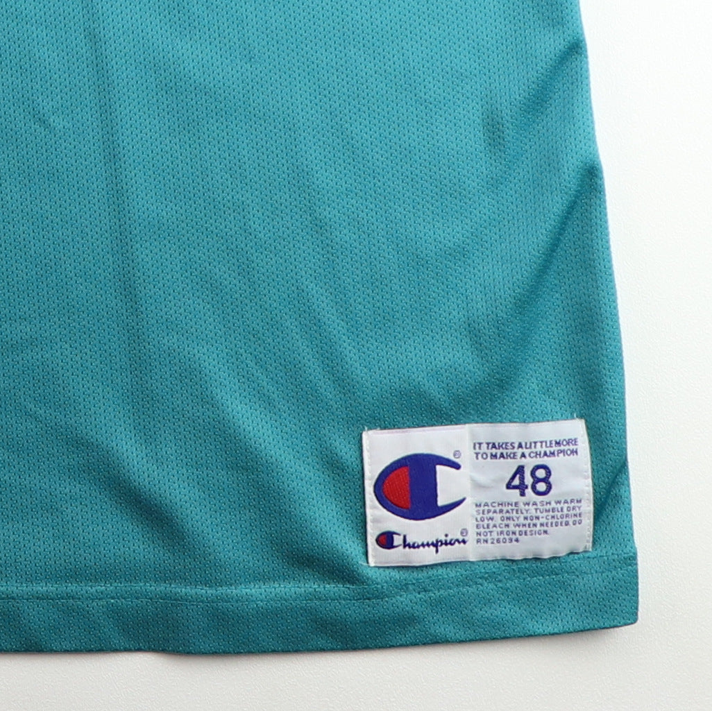 Vintage Charlotte Hornets Larry Johnson Champion Jersey