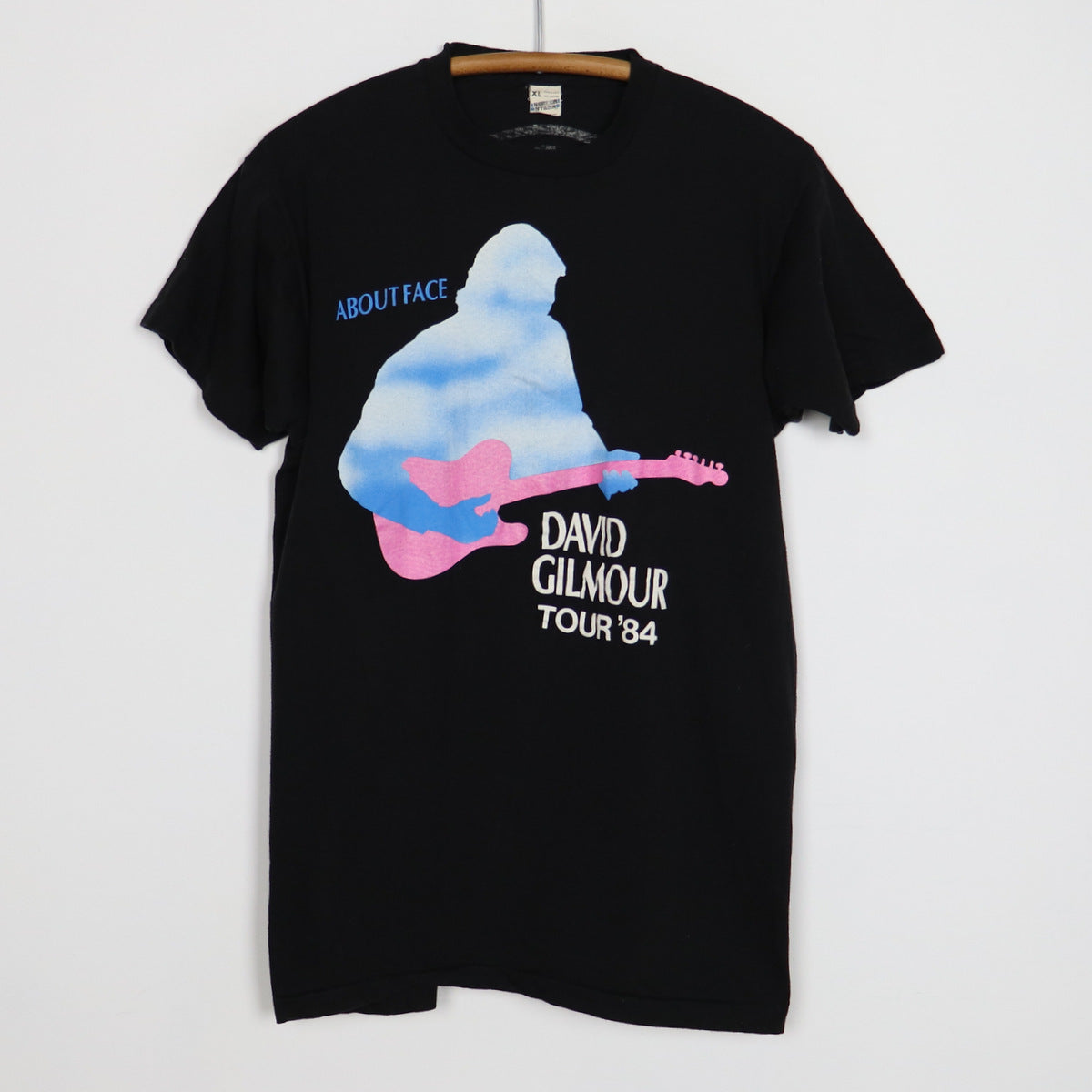 1984 David Gilmour About Face Tour Shirt