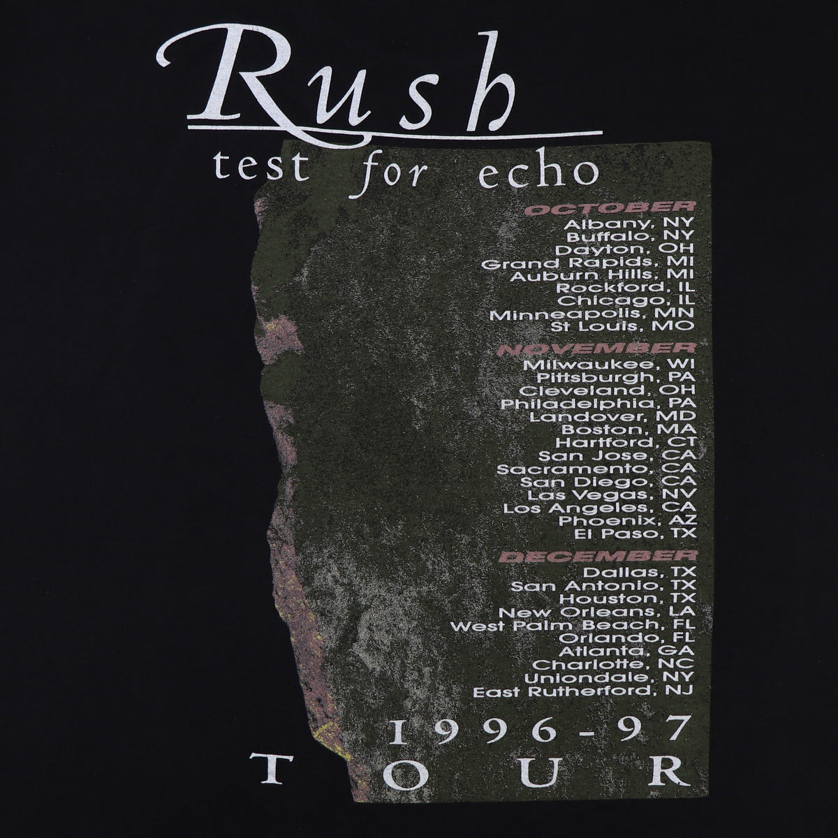 rush test for echo