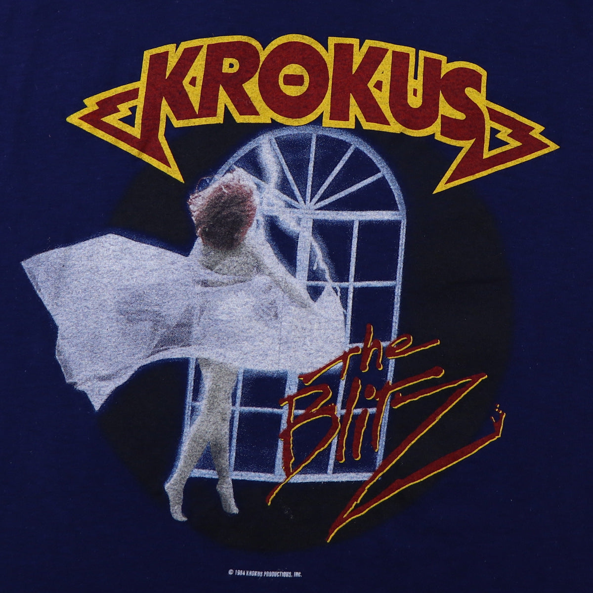 1984 Krokus The Blitz Tour Shirt