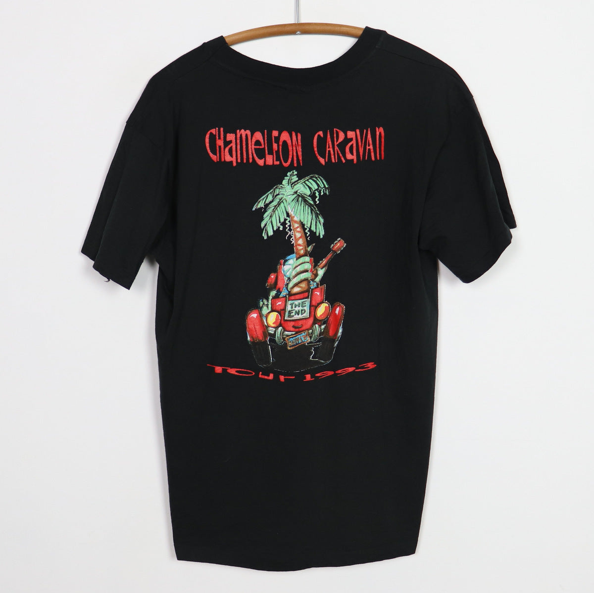 1993 Jimmy Buffett Chameleon Caravan Crew Tour Shirt