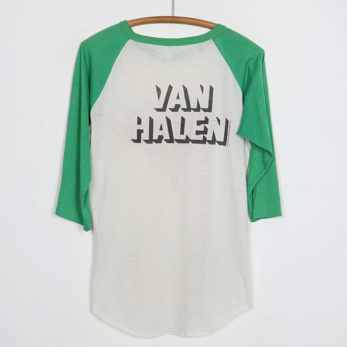 1980 Van Halen Invasion Jersey Shirt