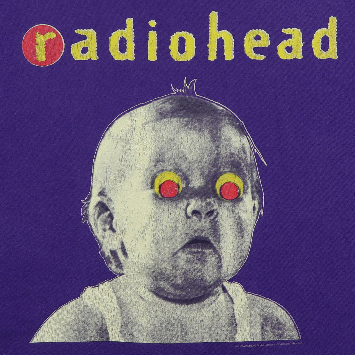 1993 Radiohead Pablo Honey Tour Shirt