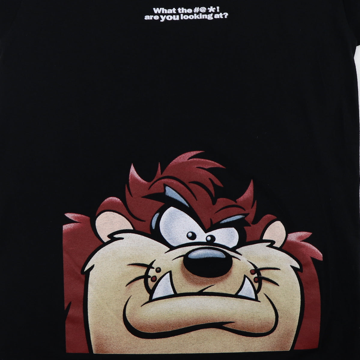 1997 Tazmanian Devil WTF You Looking At Warner Brothers Shirt