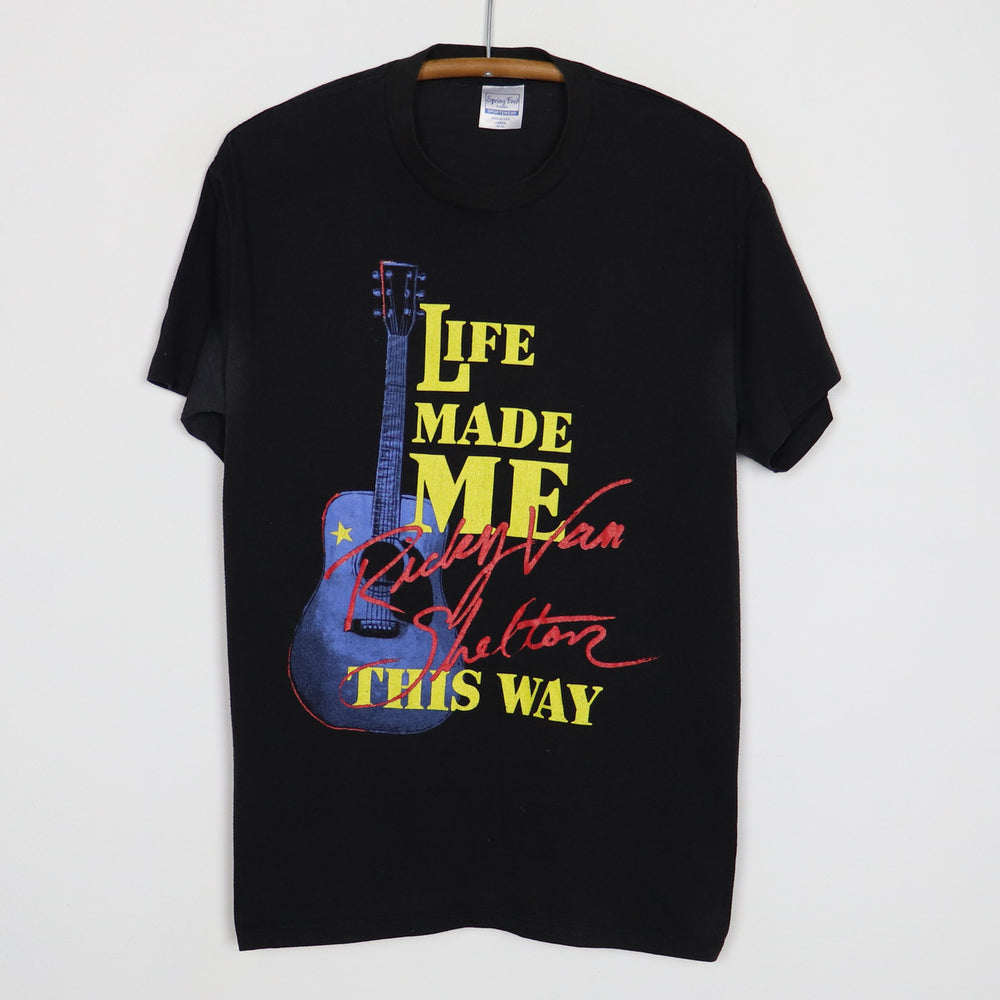 1980s Ricky Van Shelton Life Made Me This Way Shirt