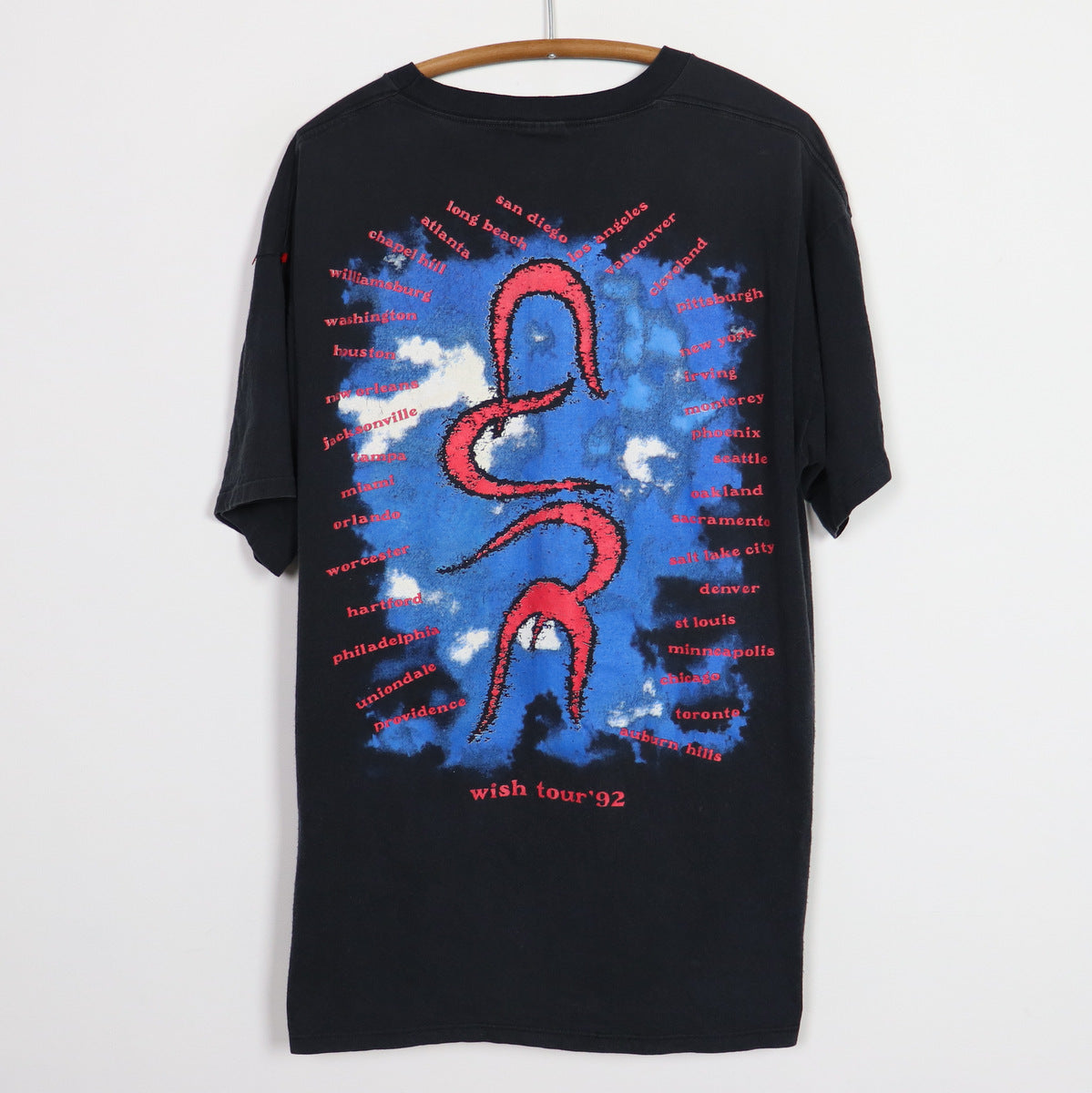 1992 The Cure Wish Tour Shirt