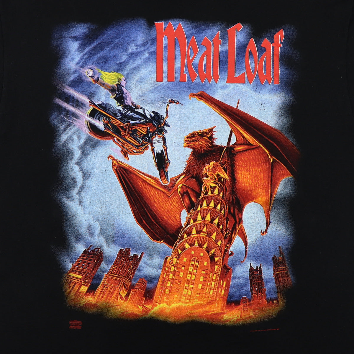 1994 Meat Loaf Everything Louder Than Everything Else World Tour Shirt