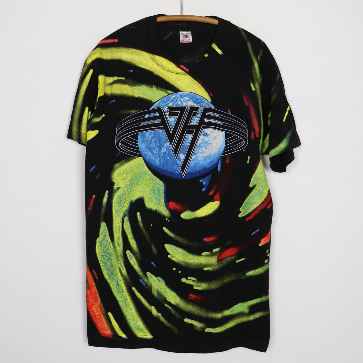 1993 Van Halen Live World Tour All Over Print Shirt – WyCo Vintage