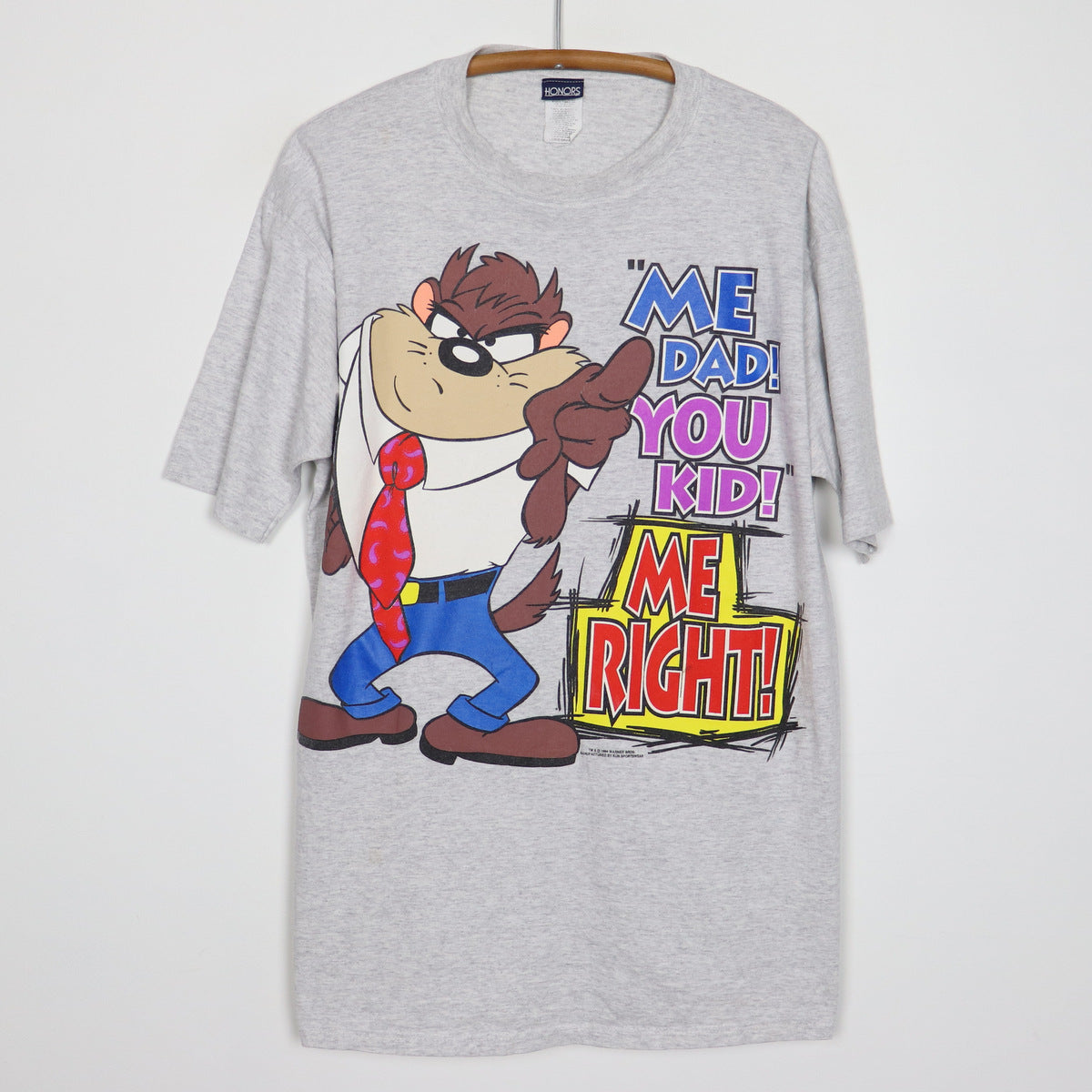 1994 Taz Me Dad You Kid Warner Brothers Shirt